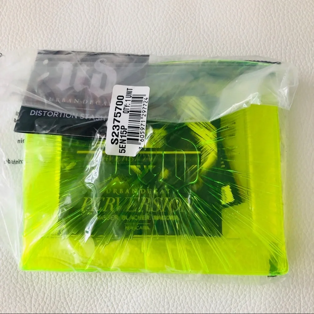 Urban Decay Mascara & Lipgloss in Green UD Pouch